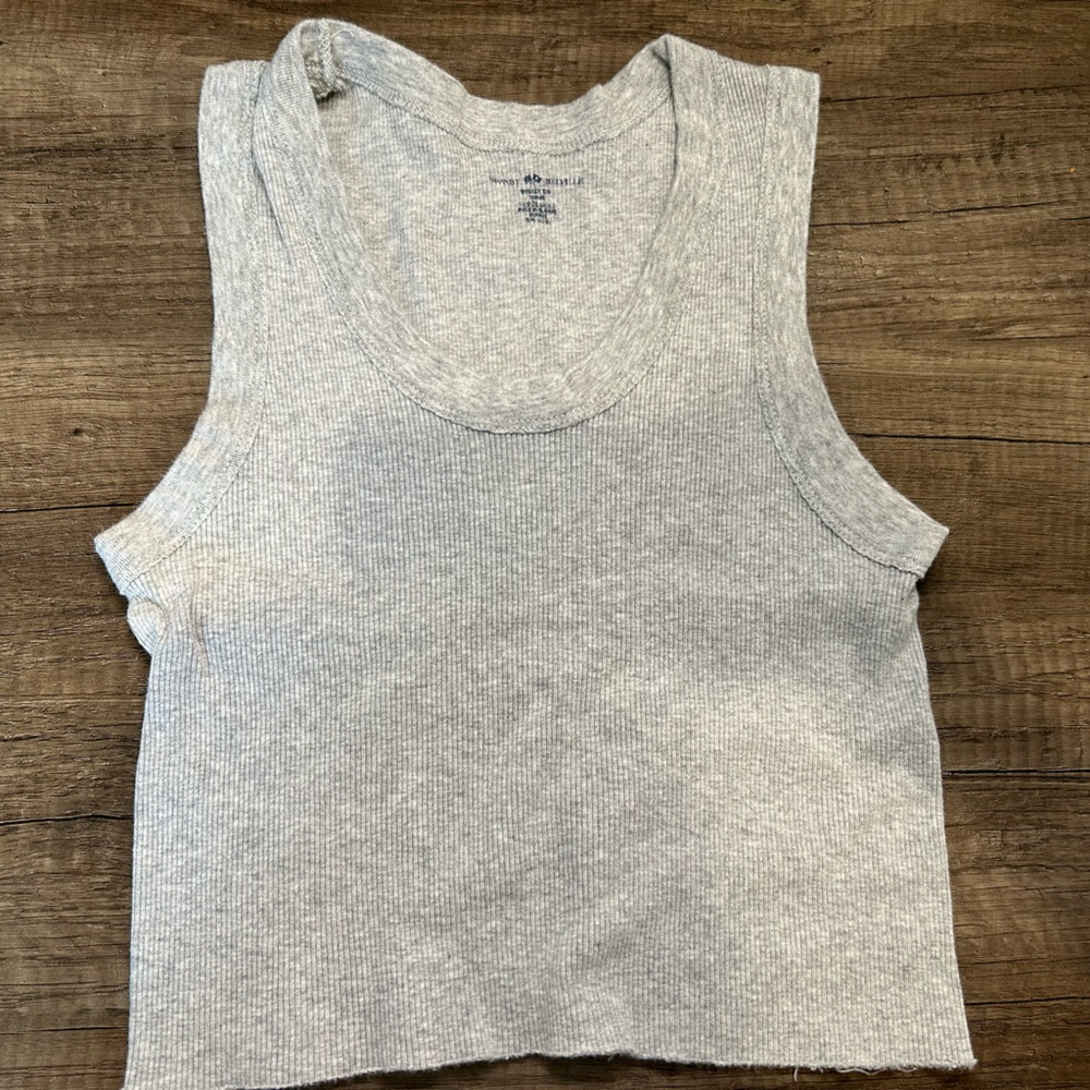 Grey Brandy Tank Top